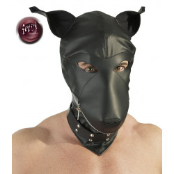 Maska psa imitacja skóry Fetish Collection