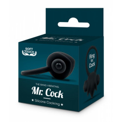 Mr. Cock silikonowy pierścień na penisa z wibracjami