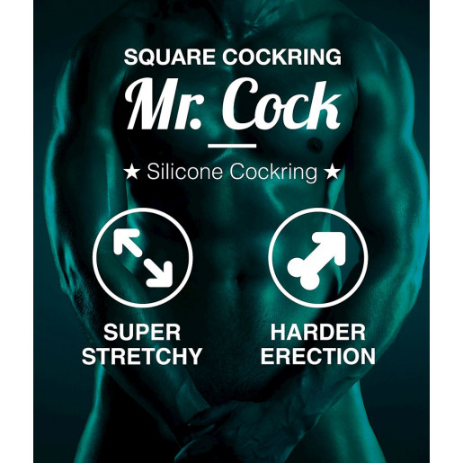 Pierścień na penisa Mr.Cock Square Mr. 