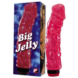 Żelowy wibrator w kształcie penisa Big Jelly You2Toys