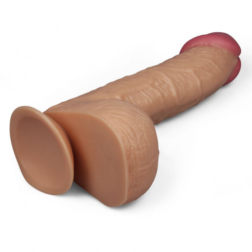 Duże cieliste dildo z przyssawką 26,5cm LOVETOY