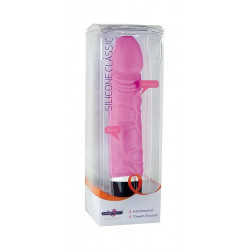 Różowy realistyczny wibrator penis dł.19cm Seven Creations