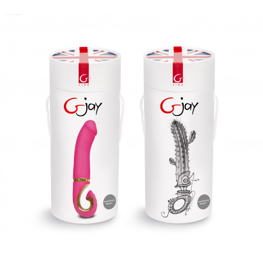 Gvibe Gjay różowy wodoodporny klasyczny wibrator