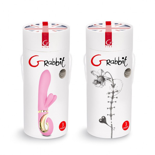 Gvibe Grabbit różowy wibrator króliczek