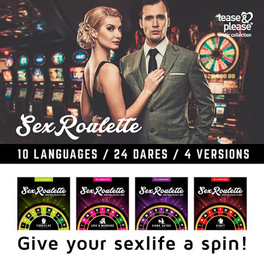 Erotyczna ruletka Tease&Please Sex Roulette Kamasutra