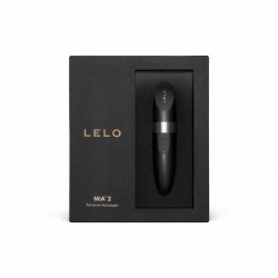 Czarny mini wibrator szminka LELO Mia 2