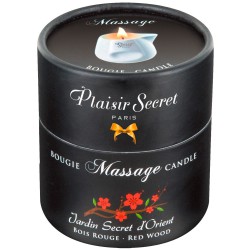 Świeca do masażu erotycznego Sekwoja Plaisir Secret 80ml