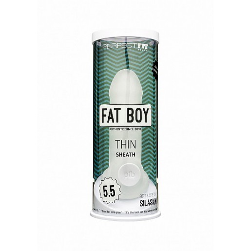 Nakładka na penisa Perfect Fit Fat Boy Thin Clear 15cm