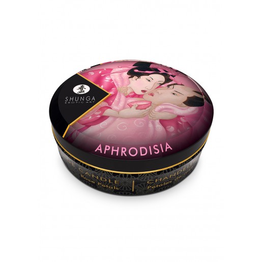 Świeca do masażu Shunga Aphrodisia różana 30ml