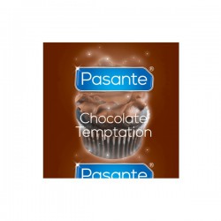 Prezerwatywy o smaku czekoladowym Pasante Chocolate Tempation 144 sztuki