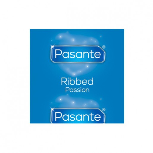 Prezerwatywy z wypustkami Pasante Ribbed 144 sztuki