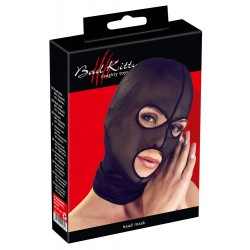 Czarna maska BDSM z siatki Bad Kitty