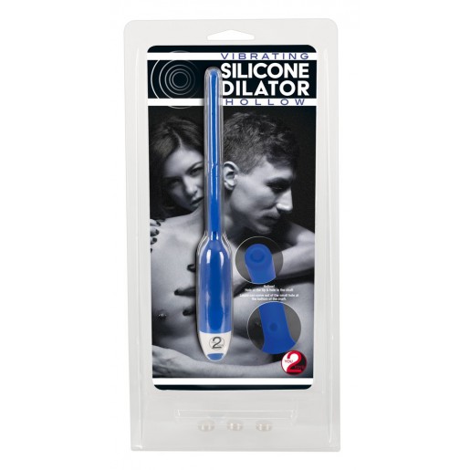 Niebieski dilator z wibracjami You2Toys