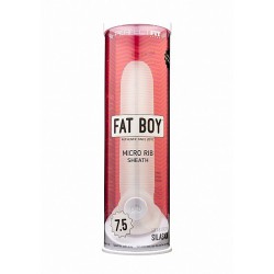 Żebrowana nakładka na penisa Fat Boy Micro Ribbed Sheath 20cm