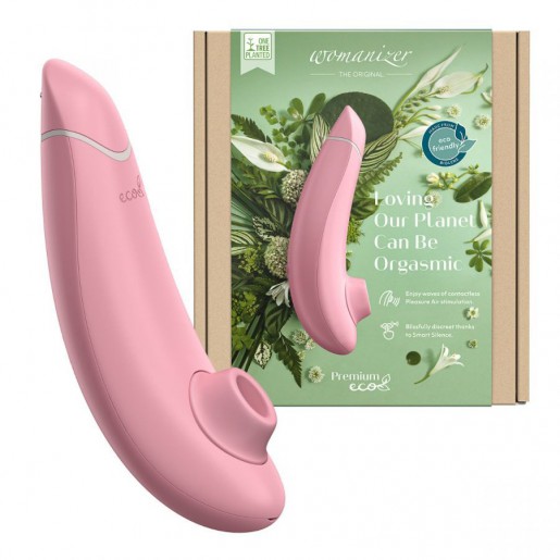 Womanizer Premium ECO różowy bezdotykowy masażer łechtaczki