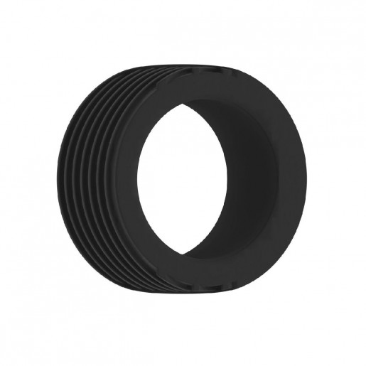 Czarny pierścień erekcyjny Sono NO42