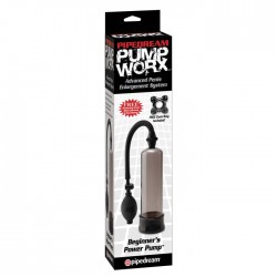 Czarna pompka do penisa Beginner's Power Pump Pipedream