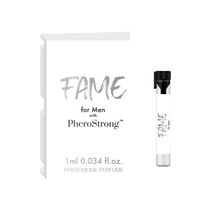 Tester perfum z feromonami dla mężczyzn Fame with PheroStrong 1ml