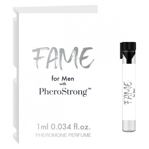 Tester perfum z feromonami dla mężczyzn Fame with PheroStrong 1ml