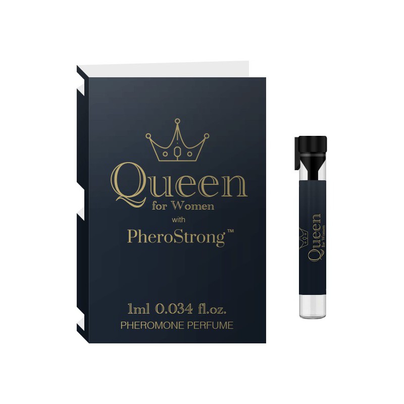 Tester perfum z feromonami dla kobiet Queen with PheroStrong 1ml