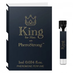 Tester perfum z feromonami dla mężczyzn King with PheroStrong 1ml