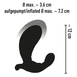 Pompowany wibrator waginalno analny do punktu P+G You2Toys