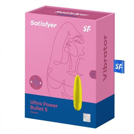Satisfyer Ultra Power Bullet 5 żółty mini wibrator