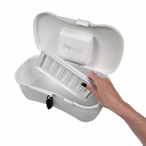 Pudełko na akcesoria erotyczne Joyboxx Hygienic Storage System białe