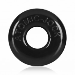 Zestaw 3 czarnych pierścieni erekcyjnych Oxballs Ringer