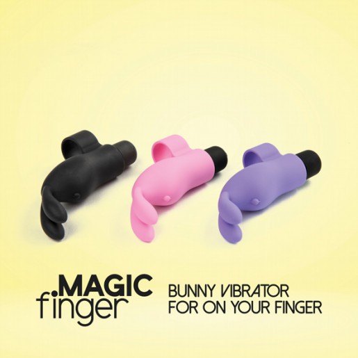 FeelzToys Magic Finger fioletowy wibrator na palec