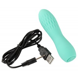 Mini wibrator dla kobiet Cuties zielony