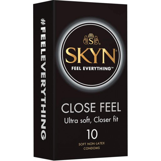 Nielateksowe prezerwatywy SKYN Close Feel BX10
