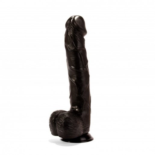 Czarne dildo z przyssawką Paddy's Cock X-MEN