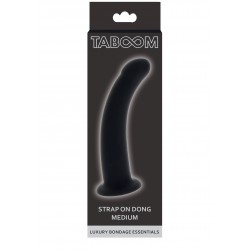 Taboom Strap-On Dong czarne dildo rozmiar M