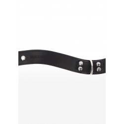 Taboom Elegant D-Ring Collar czarna obroża