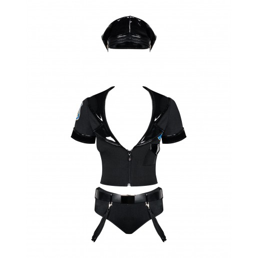 Kostium seksownej policjantki Police Set Obsessive