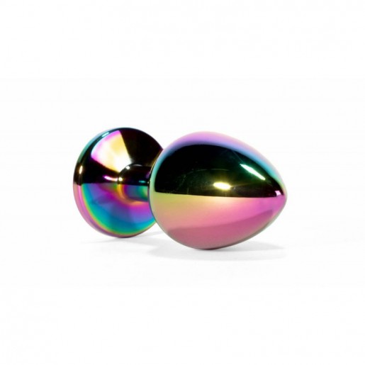 Metalowy korek analny z kryształem Secret Shine Rainbow 7,1cm X-MEN