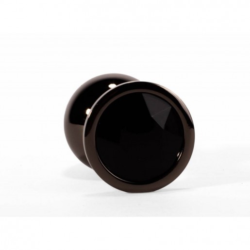 Czarny metalowy korek analny Secret Shine Black Jewell 9,5cm X-MEN