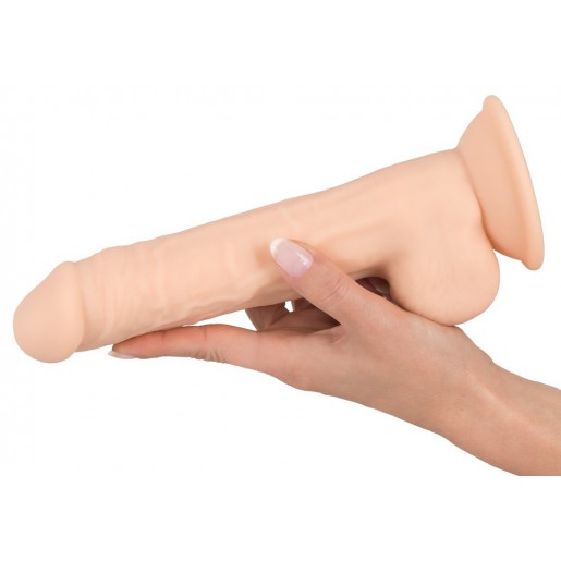 Realistyczne cieliste dildo z przyssawką Silexd 24,3cm