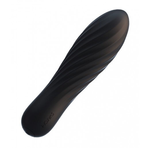 Czarny mini wibrator dla kobiet Tulip Svakom
