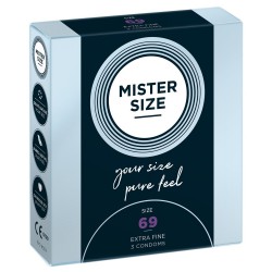 Prezerwatywy na wymiar Mister Size 69mm 3 sztuki