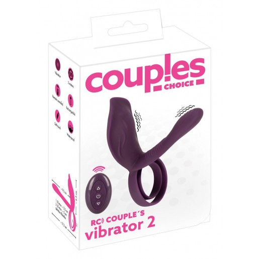 Zdalnie sterowany wibrator dla par Couples Choice