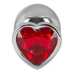 Korek analny z kryształem w kształcie serca You2Toys