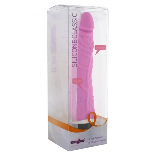 Klasyczny różowy wibrator dla kobiet Seven Creations