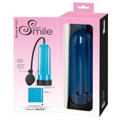 Niebieska pompka do powiększania penisa Sweet Smile