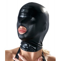 Czarna maska z wetlooku Bad Kitty