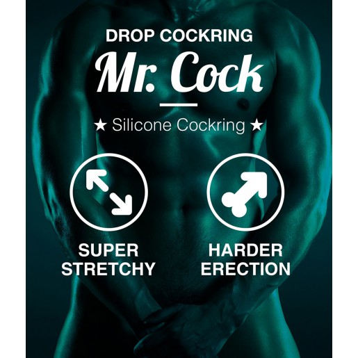 Pierścień erekcyjny na penisa Drop Mr.