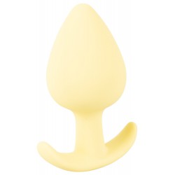 Żółty korek analny w kształcie stożka Cuties