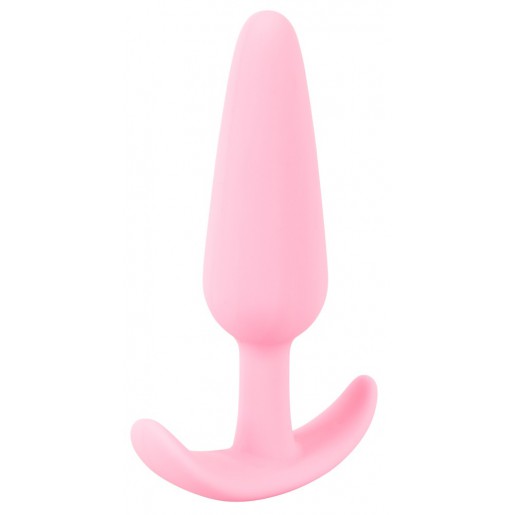 Różowy elastyczny korek analny Cuties