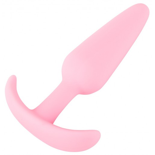 Różowy elastyczny korek analny Cuties